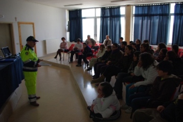 Corso di evacuazione Scuola Media Acquarica Protezione Civile "LA FONTANA"